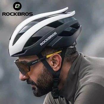 ROCKBROS Велосипедный шлем Защитный Сверхлегкий Гоночный шлем для Шоссейного велосипеда Casco Ciclismo MTB Шлем для Скутера Дышащий Велосипедный Шлем